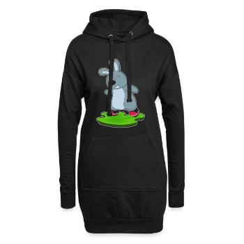 Hase Inline skating Inline skates - Hoodie-Kleid - Schwarz - Vorne