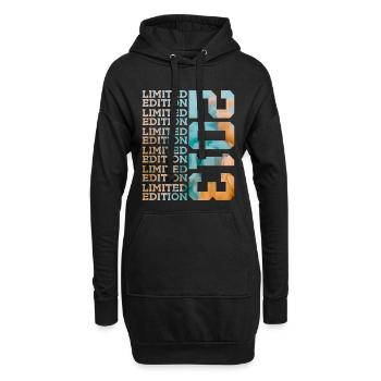 LIMITED EDITION 2013 13 JAHRE 13. GEBURTSTAG - Hoodie-Kleid - Schwarz - Vorne