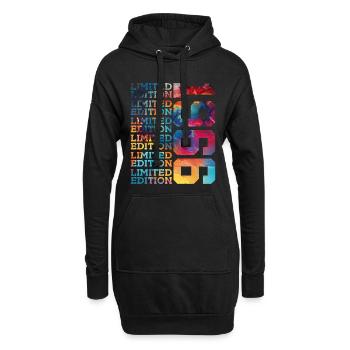 ÉDITION LIMITÉE 1966 60 ANS 60E ANNIVERSAIRE - Sweat-shirt à capuche long Femme - noir - Devant