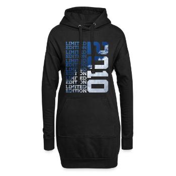 16 JAHRE LIMITED EDITION 2010 16. GEBURTSTAG - Hoodie-Kleid - Schwarz - Vorne