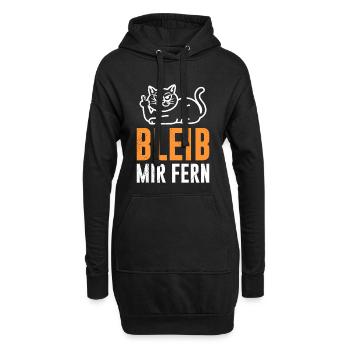 Mallorca STAY AWAY FROM ME Anti Flirt Funny - Hoodie Dress - black - Front
