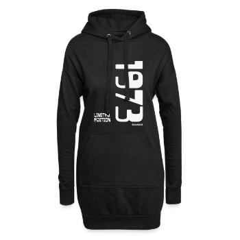 Limited_Edition_1973 - Sweat-shirt à capuche long Femme - noir - Devant