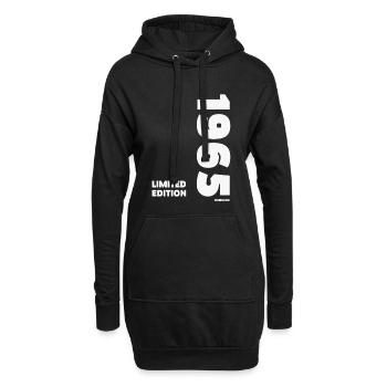 Limited_Edition_1965 - Sweat-shirt à capuche long Femme - noir - Devant