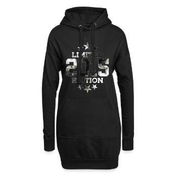 ÉDITION LIMITÉE 2015 11E ANNIVERSAIRE - Sweat-shirt à capuche long Femme - noir - Devant