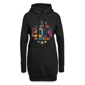 ÉDITION LIMITÉE 2014 12E ANNIVERSAIRE - Sweat-shirt à capuche long Femme - noir - Devant