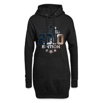 LIMITED EDITION 2010 16. GEBURTSTAG - Hoodie-Kleid - Schwarz - Vorne