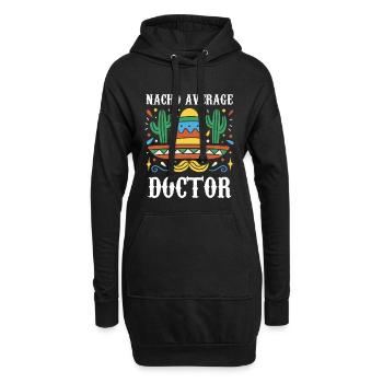 Nacho Average Doctor - Sweat-shirt à capuche long Femme - noir - Devant