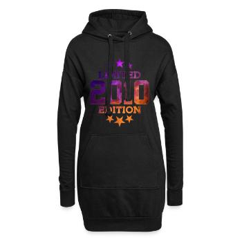 LIMITED EDITION 2010 16. GEBURTSTAG - Hoodie-Kleid - Schwarz - Vorne