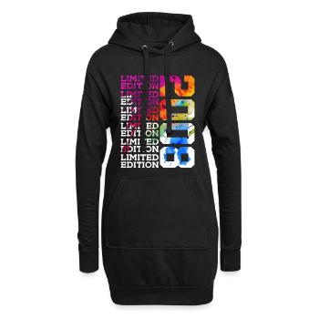 ÉDITION LIMITÉE 2008 18 ANS 18 ANS - Sweat-shirt à capuche long Femme - noir - Devant