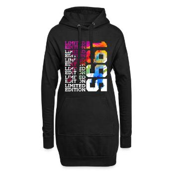 ÉDITION LIMITÉE 31 ANS 31 ANS 1995 - Sweat-shirt à capuche long Femme - noir - Devant