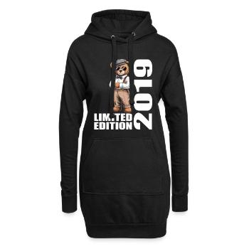 2019 Édition Limitée Ours Anniversaire 2019 - Sweat-shirt à capuche long Femme - noir - Devant