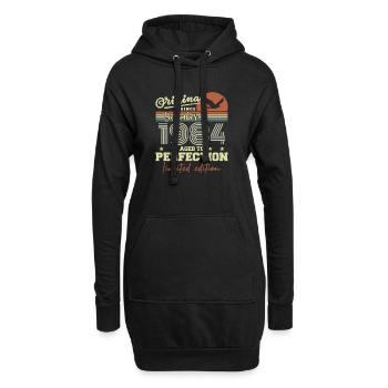 41-jähriges Jubiläum | Original Dezember 1984 - Hoodie-Kleid - Schwarz - Vorne