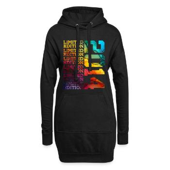 ÉDITION LIMITÉE 2014 12 ANS 12E ANNIVERSAIRE - Sweat-shirt à capuche long Femme - noir - Devant
