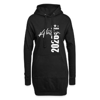 Baccalauréat réussi en 2026 - examen - succès - Sweat-shirt à capuche long Femme - noir - Devant