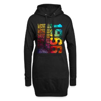 ÉDITION LIMITÉE 1966 60 ANS 60E ANNIVERSAIRE - Sweat-shirt à capuche long Femme - noir - Devant