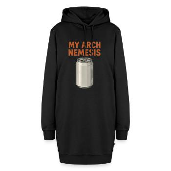Funny Metal Detecting My Arch Nemesis Can - Hoodie-Kleid - Schwarz - Vorne