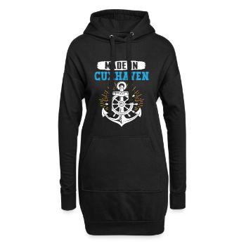 Cuxhavener MADE IN CUXHAVEN Lustiges - Hoodie-Kleid - Schwarz - Vorne