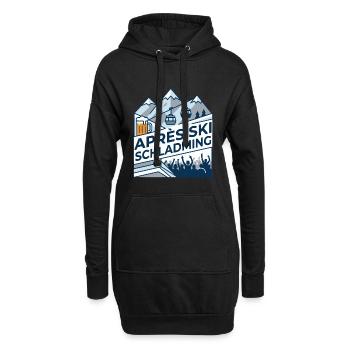 Schladming Après Ski Instructor Party - Hoodie-Kleid - Schwarz - Vorne
