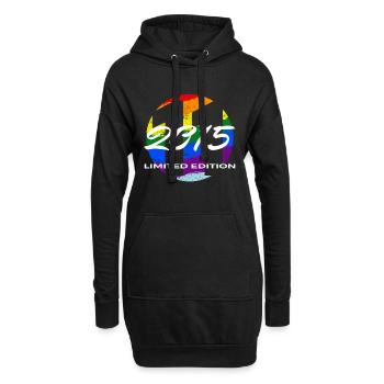 Cadeau garçons et filles pour le 11e anniversaire 2015 - Sweat-shirt à capuche long Femme - noir - Devant