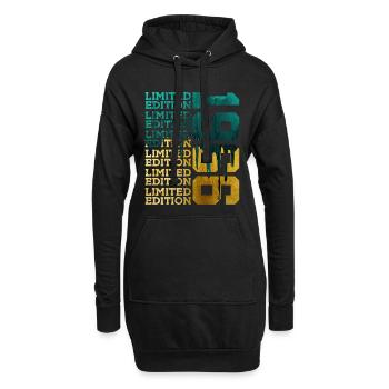 ÉDITION LIMITÉE 1966 60 ANS 60E ANNIVERSAIRE - Sweat-shirt à capuche long Femme - noir - Devant