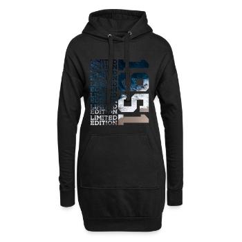 ÉDITION LIMITÉE 1951 75 ANS 75E ANNIVERSAIRE - Sweat-shirt à capuche long Femme - noir - Devant