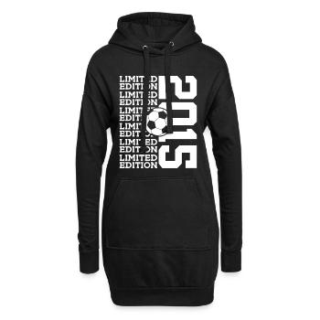LIMITED EDITION 2015 FUßBALL 11. GEBURTSTAG - Hoodie-Kleid - Schwarz - Vorne