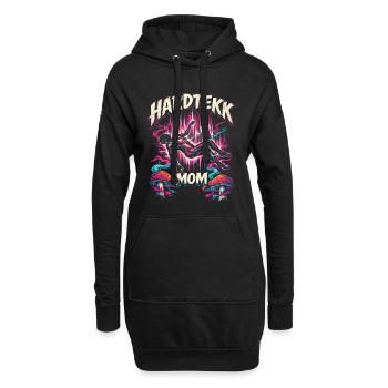Hardtekk Mom Tekke Allemagne de l’Est - Sweat-shirt à capuche long Femme - noir - Devant
