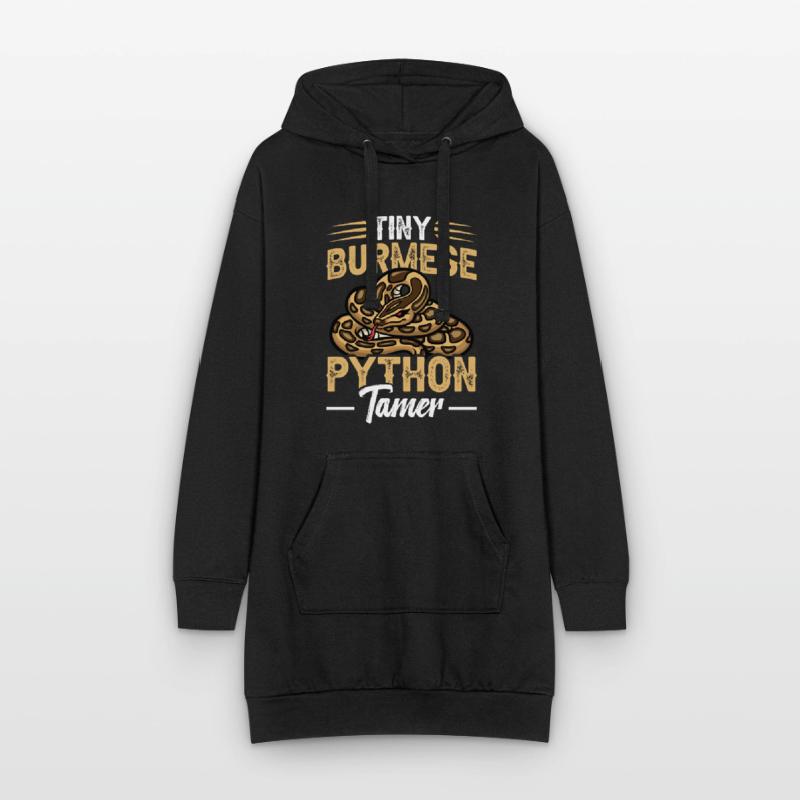  Python Tamer Snake Terrarium Reptile Keeper Hoodie Dress