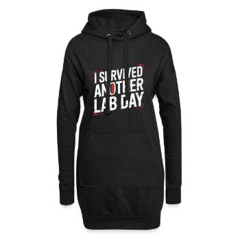 Pharmacist Student I Survived Another Medicine - Hoodie-Kleid - Schwarz - Vorne