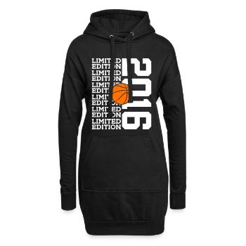 LIMITED EDITION 2016 BASKETBALL 10. GEBURTSTAG - Hoodie-Kleid - Schwarz - Vorne