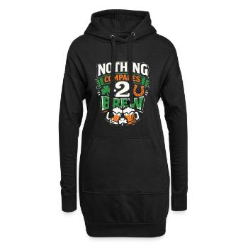 Rien ne se compare à 2 Brew | La Saint-Patrick - Sweat-shirt à capuche long Femme - noir - Devant