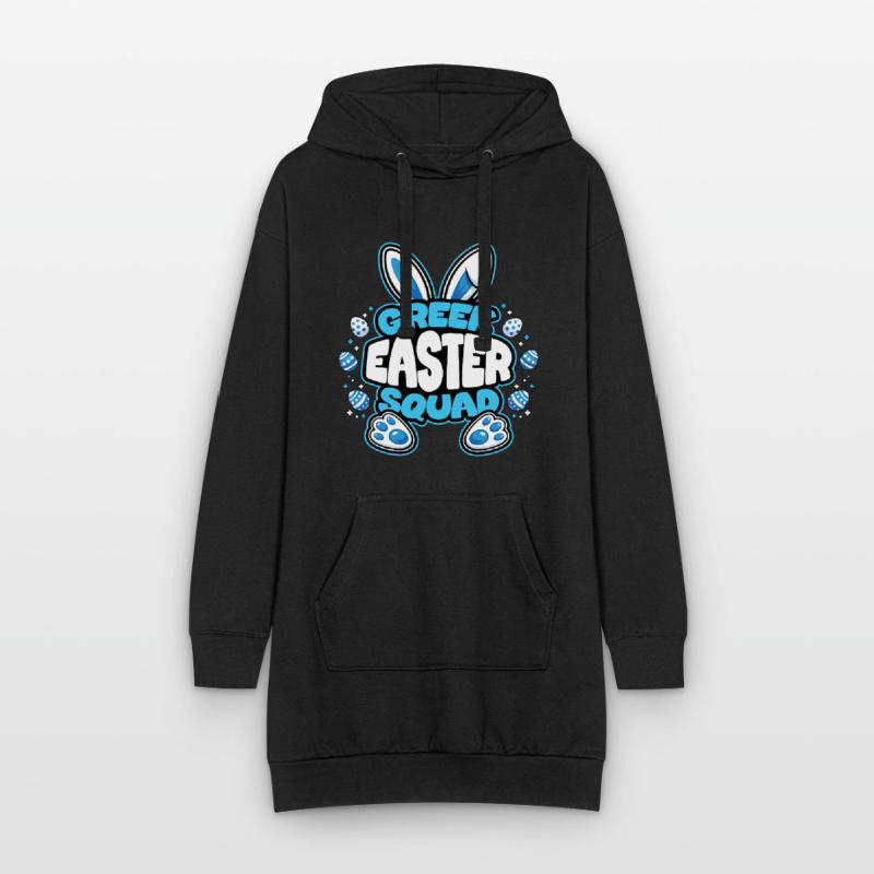 Greek Easter Squad Easter Bunny Easter Egg Hoodie Dress