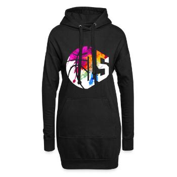 NR. 15 NUMMER 15 BASKETBALL 15. GEBURTSTAG - Hoodie-Kleid - Schwarz - Vorne