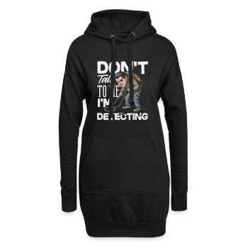 Ne pas approcher I Examiner le détecteur de métaux - Sweat-shirt à capuche long Femme - noir - Devant