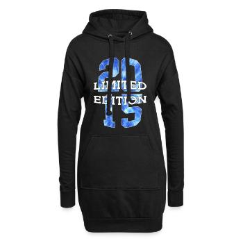 ÉDITION LIMITÉE 2015 11 ANS 11E ANNIVERSAIRE - Sweat-shirt à capuche long Femme - noir - Devant