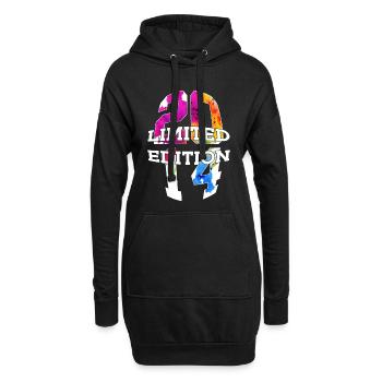 ÉDITION LIMITÉE 2014 12 ANS 12E ANNIVERSAIRE - Sweat-shirt à capuche long Femme - noir - Devant