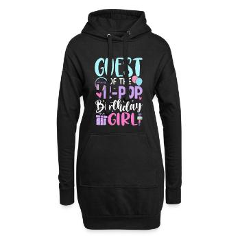 Invitée de The K Pop Birthday Girl - Sweat-shirt à capuche long Femme - noir - Devant