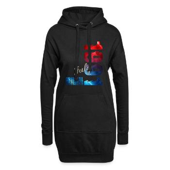 Cadeau du 35e anniversaire Original juillet 1991 - Sweat-shirt à capuche long Femme - noir - Devant