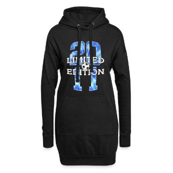 LIMITED EDITION 2011 FOOTBALL 15TH BIRTHDAY - Hoodie Dress - black - Front