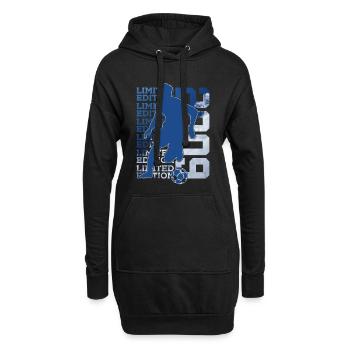ÉDITION LIMITÉE 2009 FOOTBALL 17E ANNIVERSAIRE - Sweat-shirt à capuche long Femme - noir - Devant
