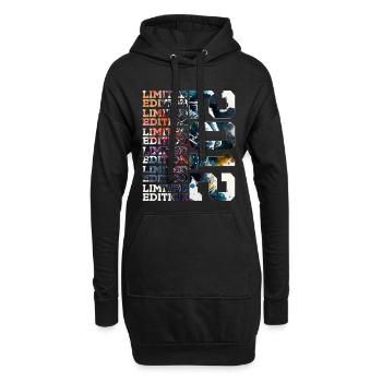 WELTRAUM 14 JAHRE 2012 ASTRONAUT 14. GEBURTSTAG - Hoodie-Kleid - Schwarz - Vorne