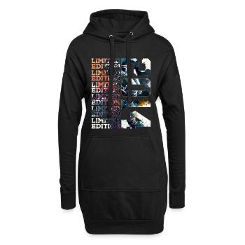 WELTRAUM 12 JAHRE 2014 ASTRONAUT 12. GEBURTSTAG - Hoodie-Kleid - Schwarz - Vorne