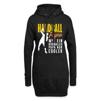 Handball Handballer Handball Trainer Fan Geschenk - Hoodie-Kleid - Schwarz - Vorne