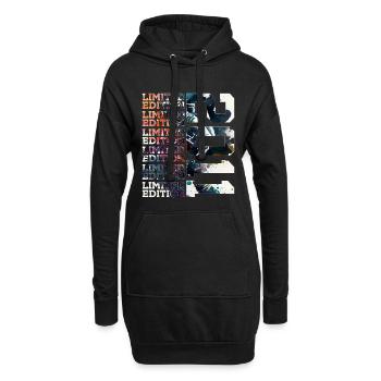 WELTRAUM 15 JAHRE 2011 ASTRONAUT 15. GEBURTSTAG - Hoodie-Kleid - Schwarz - Vorne