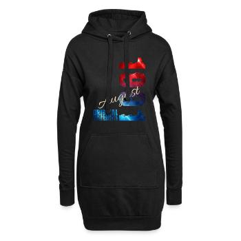 35. Geburtstag Geschenk Original August 1991 - Hoodie-Kleid - Schwarz - Vorne
