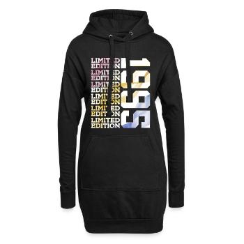LIMITED EDITION 1995 - 31 JAHRE - 31. GEBURTSTAG - Hoodie-Kleid - Schwarz - Vorne