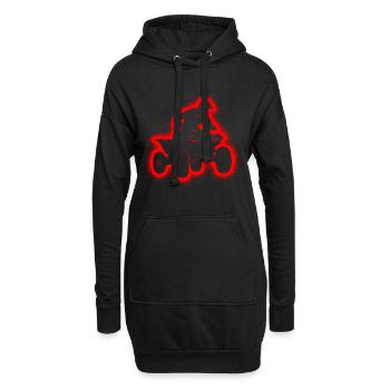 Quad ATV Motocross Kinder Jungen Herren Offroad - Hoodie-Kleid - Schwarz - Vorne