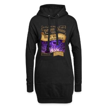I Can Control It - Hoodie Dress - black - Front