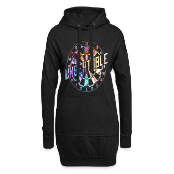 Fléchettes Fléchettes fléchettes - Sweat-shirt à capuche long Femme - noir - Devant