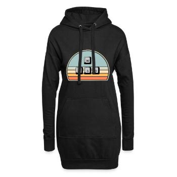 PC Gaming Keyboard Mouse WASD - Hoodie-Kleid - Schwarz - Vorne